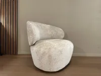 Poltrona con seduta fissa Mara Calligaris a prezzo scontato 