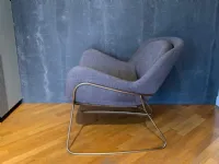 Poltrona Meghan Riflessi: seduta fissa, architetto Outlet.