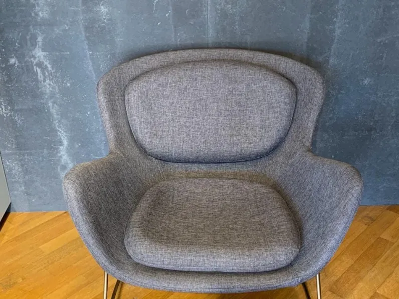 Poltrona Meghan Riflessi: seduta fissa, architetto Outlet.