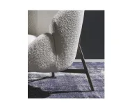 Poltrona con seduta fissa Mod rica Twils a prezzo scontato 