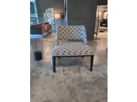 Poltrona con seduta fissa Owens Minotti a prezzo Outlet 