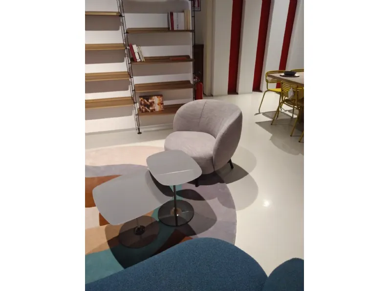 Poltrona con seduta fissa Poltrona lunam Kartell a prezzo Outlet 