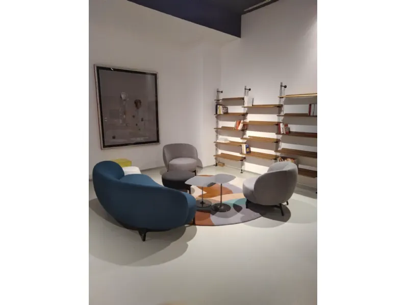 Poltrona con seduta fissa Poltrona lunam Kartell a prezzo Outlet 
