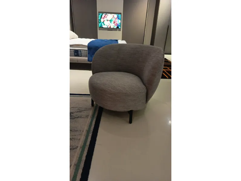 Poltrona con seduta fissa Poltrona lunam Kartell a prezzo Outlet 