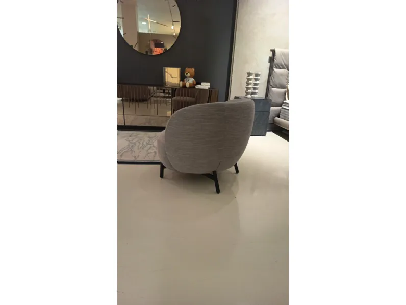 Poltrona con seduta fissa Poltrona lunam Kartell a prezzo Outlet 