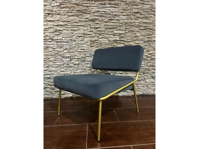 Poltrona con seduta fissa Poltrona sixty connubia calligaris Connubia a prezzo Outlet 