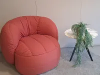 Poltrona con seduta fissa Reef Connubia a prezzo Outlet  affrettati