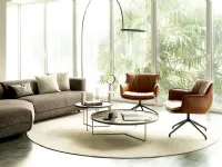 Poltrona con seduta fissa  rhonda lounge Cattelan italia in Offerta Outlet 