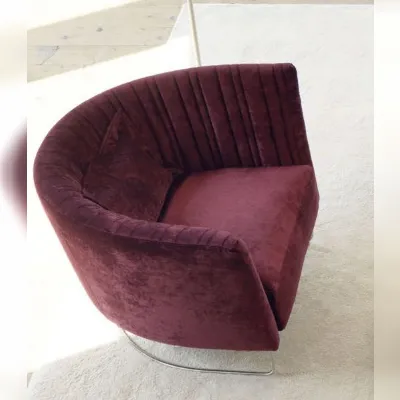 Poltrona in stile moderno Shellon Desire in Offerta Outlet