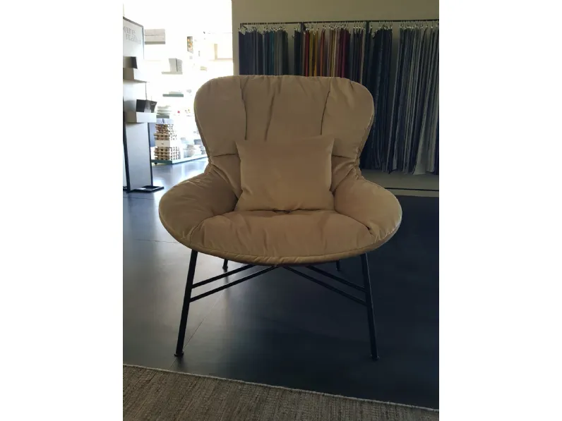 Poltrona con seduta fissa Softy iron mix Ditre italia a prezzo scontato