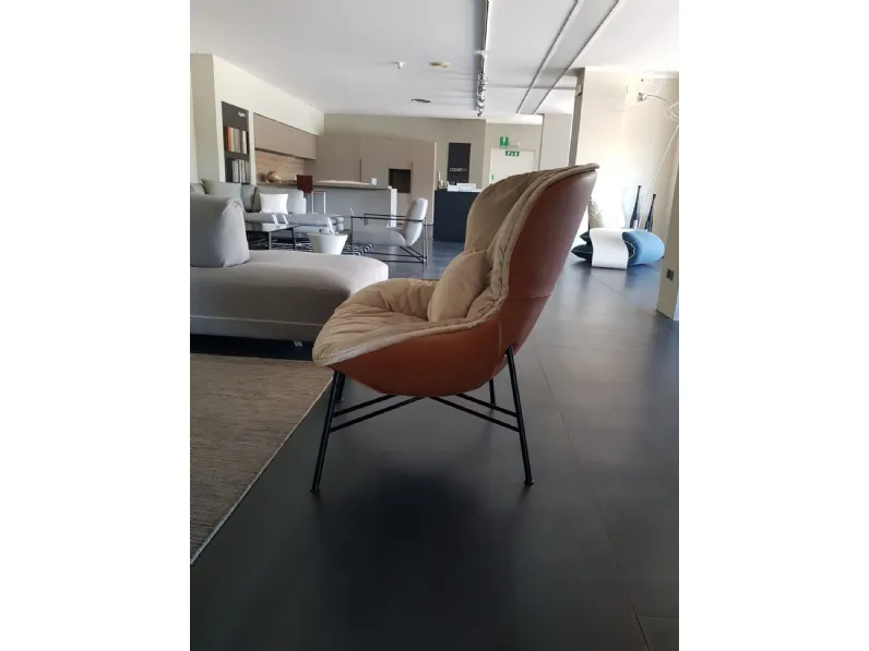 Poltrona con seduta fissa Softy iron mix Ditre italia a prezzo scontato