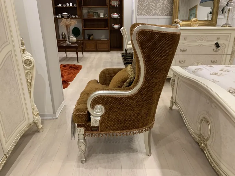 Poltrona con seduta fissa Valeria Collezione esclusiva in Offerta Outlet 