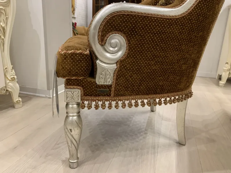 Poltrona con seduta fissa Valeria Collezione esclusiva in Offerta Outlet 