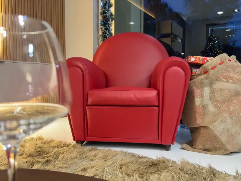 Poltrona con seduta fissa Vanity fair Poltrona frau a prezzo Outlet  approfittane ora!