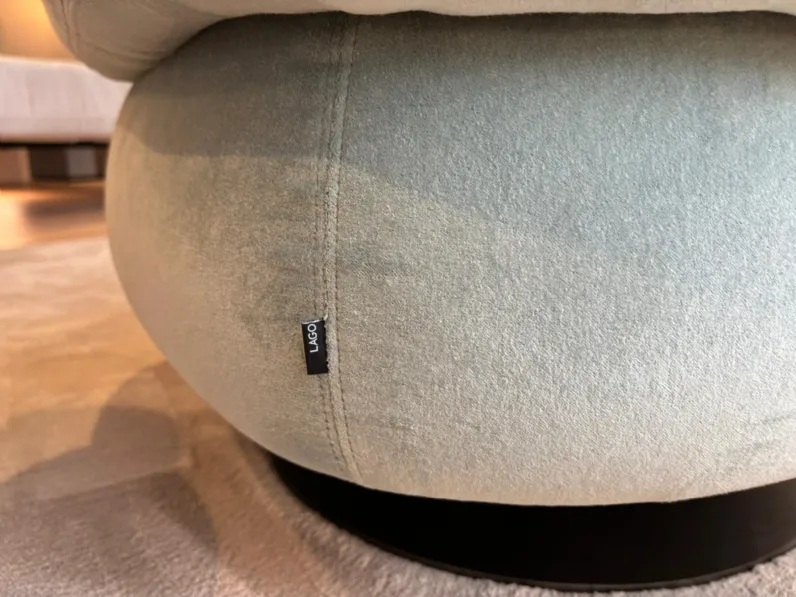 Poltrona con seduta fissa Zeppelin Lago a prezzo Outlet 