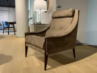 Poltrona con poggiatesta Dezza Poltrona frau in Offerta Outlet 