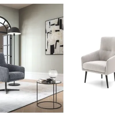 Poltrona in stile moderna Elodie Le comfort in Offerta Outlet
