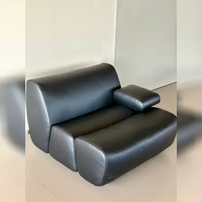 Poltrona in Pelle Ernest 3b salotti a prezzo scontato