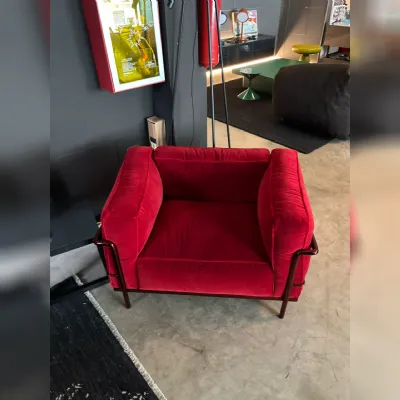 Poltrona Fauteuil Cassina in Tessuto SCONTATA