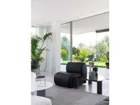 Poltrona con seduta fissa Flora Flou in Offerta Outlet 