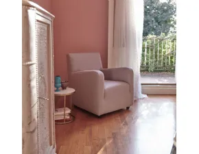 Poltrona Gilles Exc in Tessuto SCONTATA
