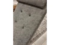 Poltrona in Ecopelle Chaise longue Stones in Offerta Outlet
