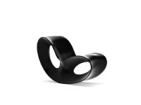 Poltrona in Microfibra Poltrona dondolo voido nero lucido magis Magis in Offerta Outlet