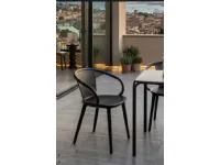 Poltrona in stile design Poltroncina cyborg daisy nero magis Magis in Offerta Outlet