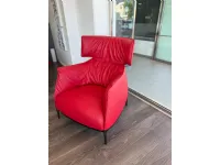 Poltrona in stile moderna Archibald king Poltrona frau in Offerta Outlet