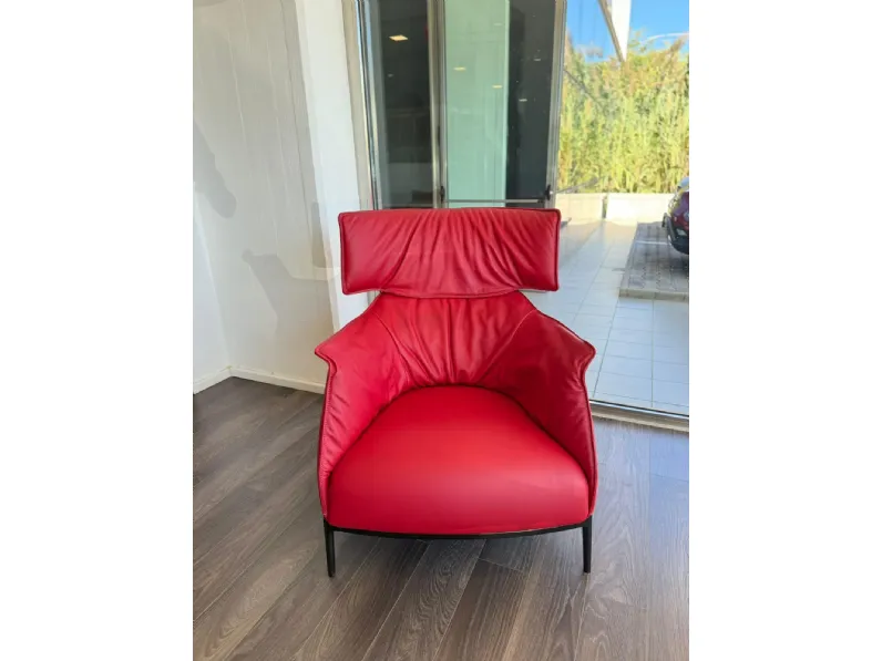 Poltrona in stile moderna Archibald king Poltrona frau in Offerta Outlet