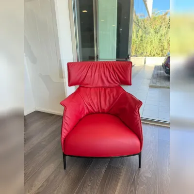 Poltrona in stile moderna Archibald king Poltrona frau in Offerta Outlet