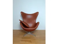 Poltrona in stile design Egg  Collezione esclusiva in Offerta Outlet