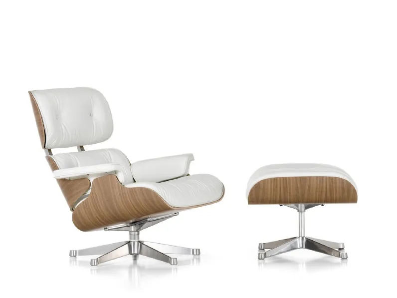 Poltrona con poggiapiedi Lounge chair & ottoman  a prezzo Outlet 