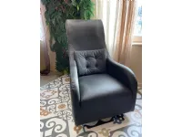 Poltrona in stile design Nolita - at111r Tonin casa in Offerta Outlet