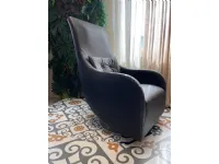 Poltrona in stile design Nolita - at111r Tonin casa in Offerta Outlet