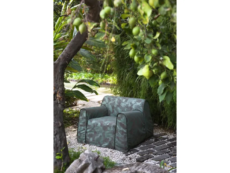 Poltrona in Pelle Taipei  Baxter a prezzo scontato