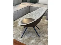 Poltrona in Pelle Trist Artigianale in Offerta Outlet