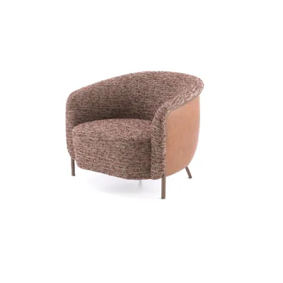 Poltrona in Tessuto Bailey outlet Diotti.com a prezzo scontato