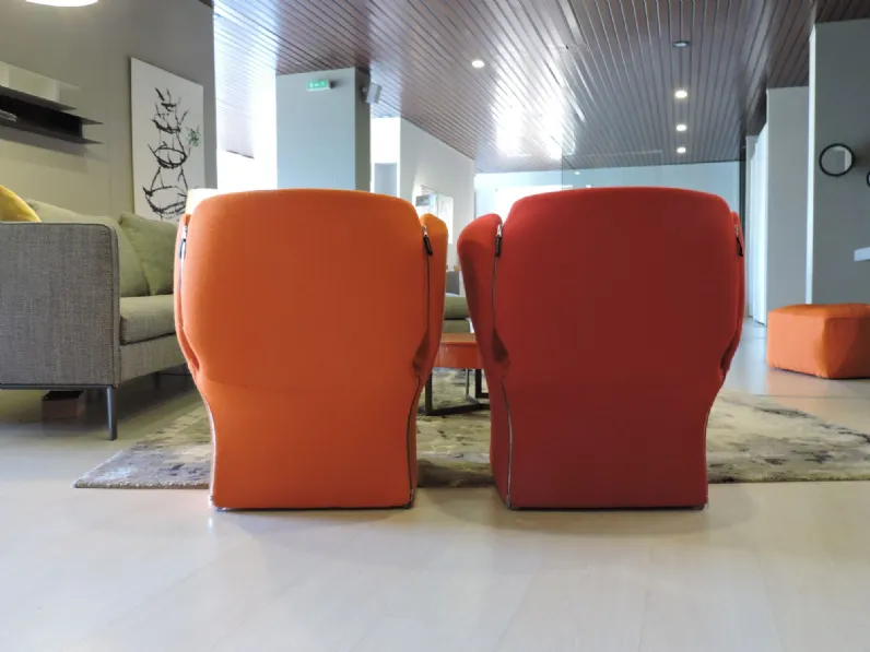 Poltrona Bloomy Moroso in Tessuto SCONTATA