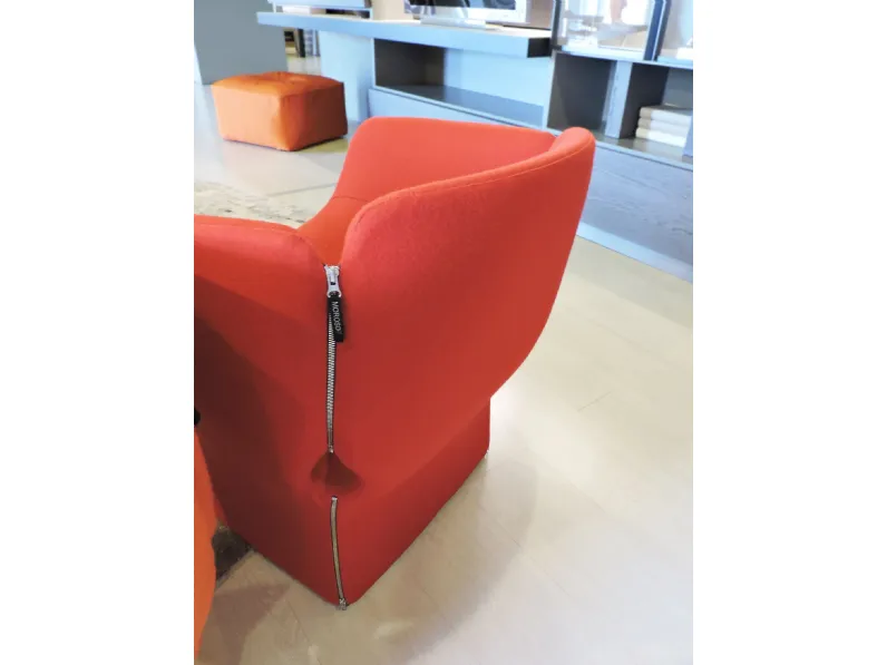 Poltrona Bloomy Moroso in Tessuto SCONTATA