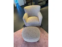 Poltrona modello Gentleman relax con pouf Poliform ad un prezzo vantaggioso