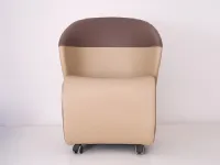 Poltrona in stile design Koccola Kastel in Offerta Outlet