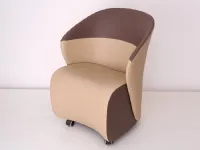 Poltrona in stile design Koccola Kastel in Offerta Outlet