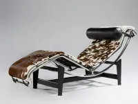 Poltrona modello Le corbusier chaise longue  Artigianale con forte sconto