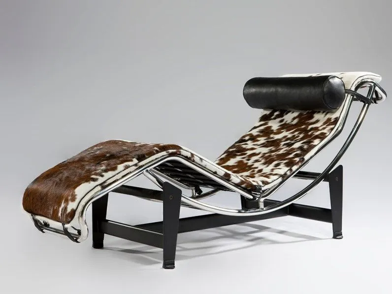 Poltrona modello Le corbusier chaise longue  Artigianale con forte sconto