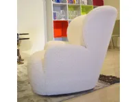 Poltrona in stile design Loll- poltrona Gervasoni in Offerta Outlet
