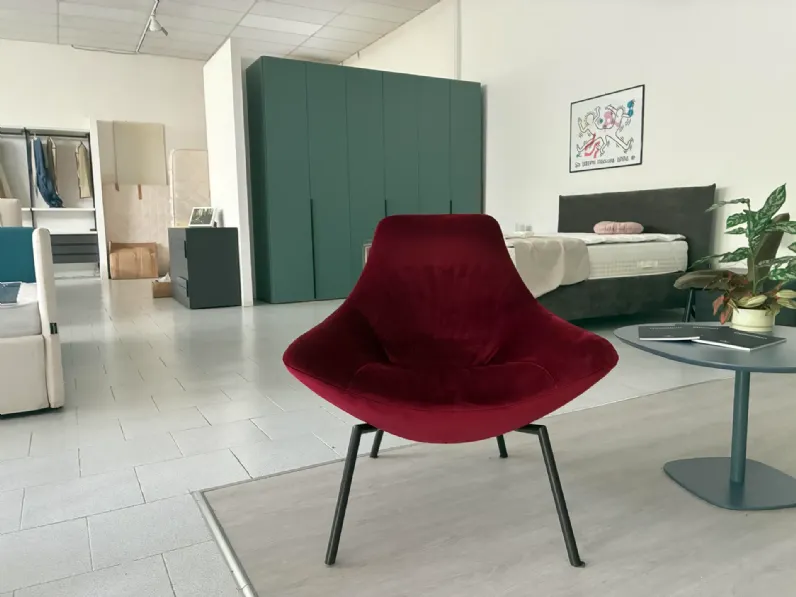 Poltrona in stile design Thelma Doimo salotti in Offerta Outlet