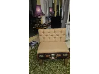 Poltrona in stile etnica Valia poltrona Nature design in Offerta Outlet