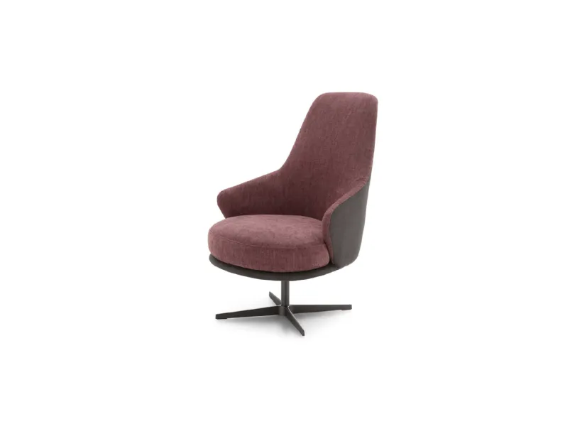 Poltrona Amy Le comfort in Tessuto SCONTATA