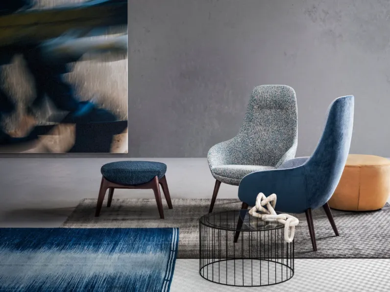 Poltrona in Tessuto Betty Samoa in Offerta Outlet